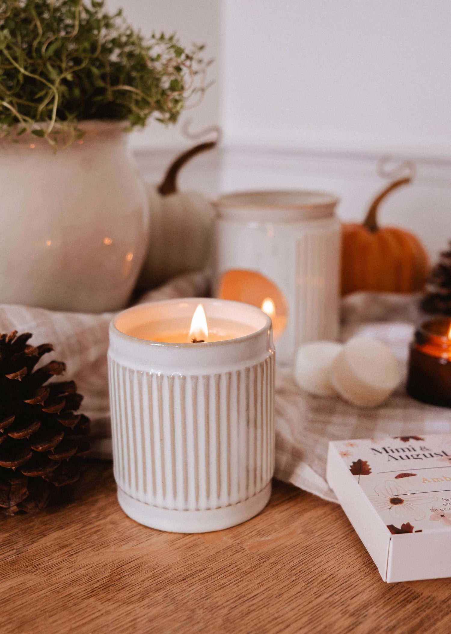 Ambre - Reusable Candle