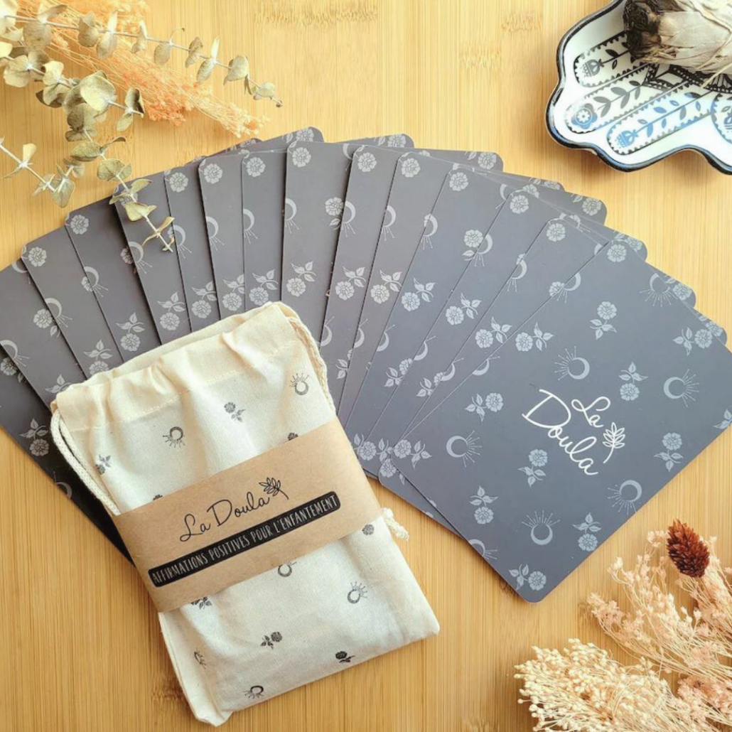 Cartes d’affirmations positives pour l’accouchement