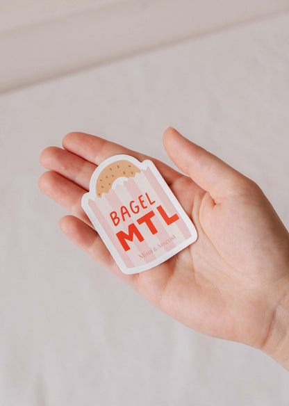 Bagel MTL - Vinyl Sticker