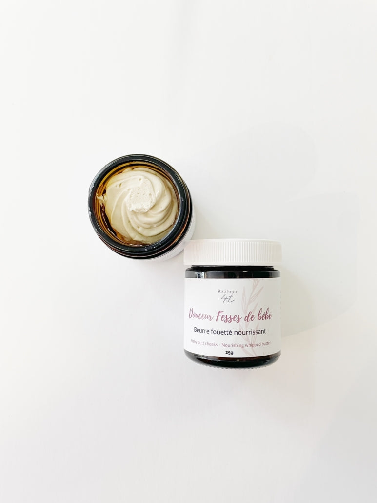 Douceur fesses de bébé - beurre fouetté