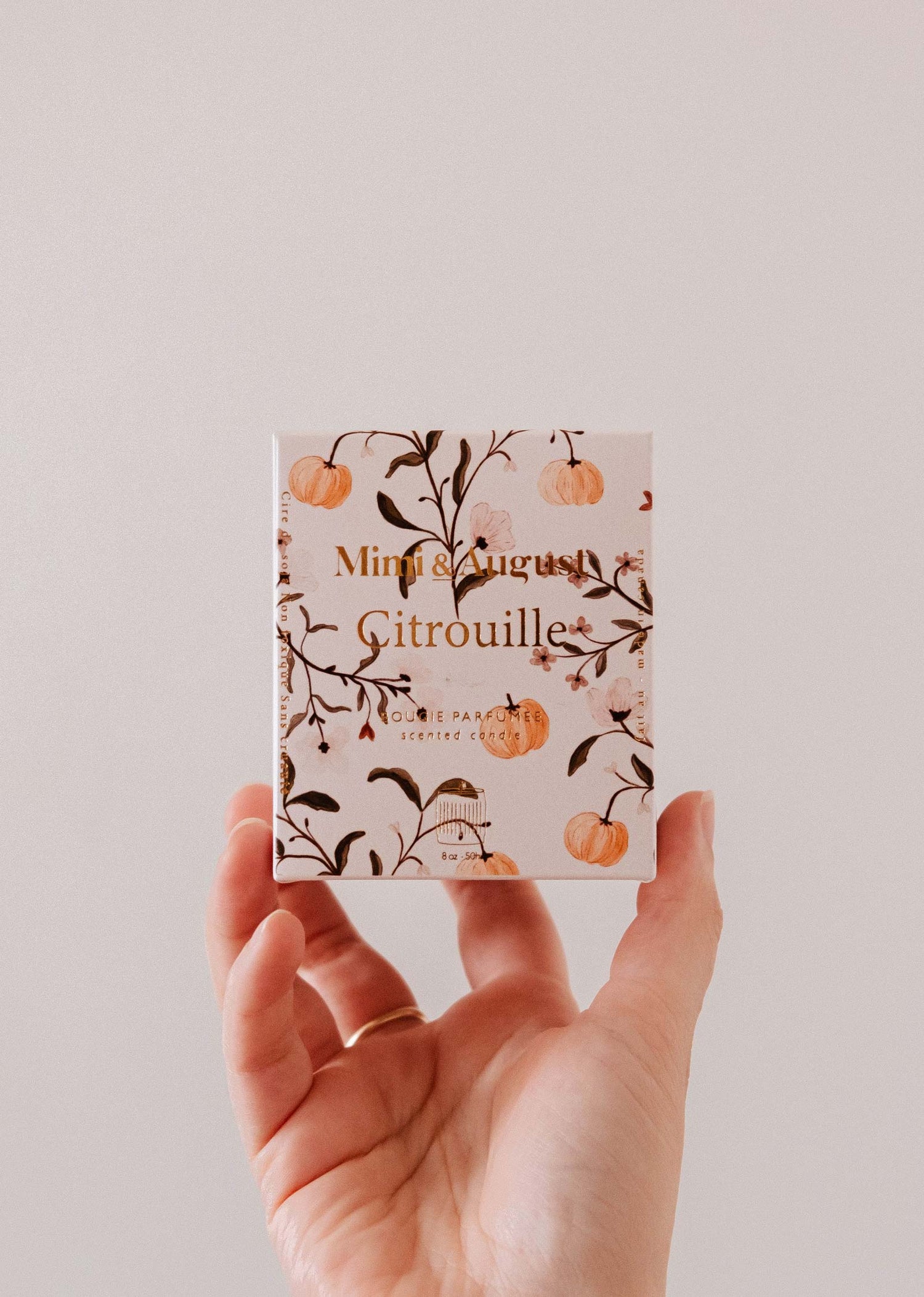 Citrouille - Reusable Candle